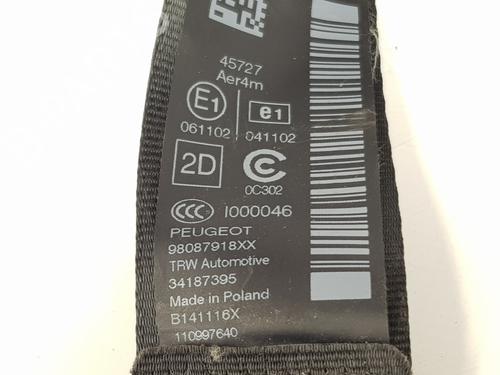 Rear right seatbelt PEUGEOT 308 II (LB_, LP_, LW_, LH_, L3_)  | BP29011013I28 