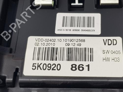 Instrument cluster VW GOLF VI (5K1) 1.2 TSI | BP33430826C47  - Image 5