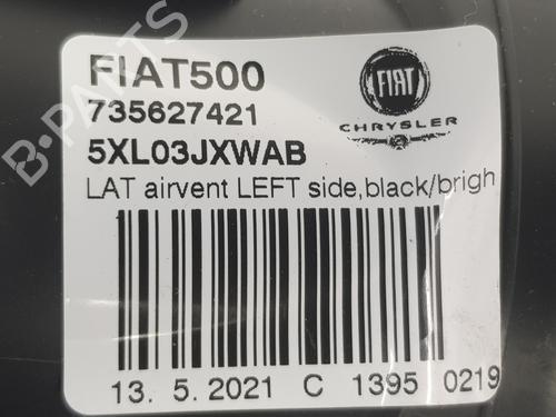 Air vent FIAT 500 (312_) 1.2 LPG (312AXA1A) | BP15713791I21