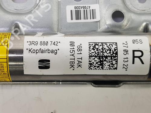 Right curtain airbag SEAT EXEO ST (3R5) 2.0 TDI | BP6097350C12 