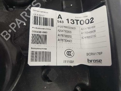Rear right window mechanism MERCEDES-BENZ A-CLASS (W176) A 200 CDI / d (176.008) | BP7520421C25 