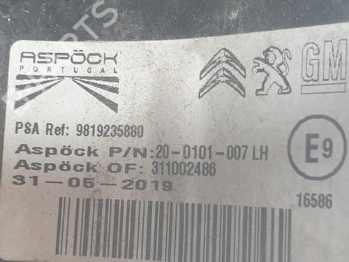 Left taillight PEUGEOT PARTNER Box Body/MPV | BP35965988C34 - Image 6