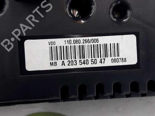 Instrument cluster MERCEDES-BENZ C-CLASS (W203) C 220 CDI (203.008) | BP3152199C47 