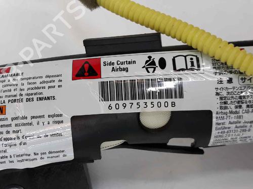 Right curtain airbag HONDA ACCORD VIII (CU) 2.2 i-DTEC (CU3) | BP5805756C12 