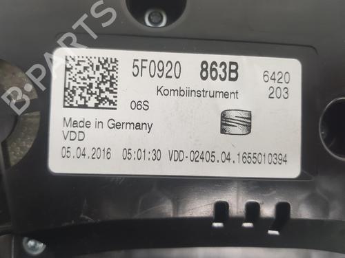 Instrument cluster SEAT LEON (5F1) 1.2 TSI | BP6215048C47 