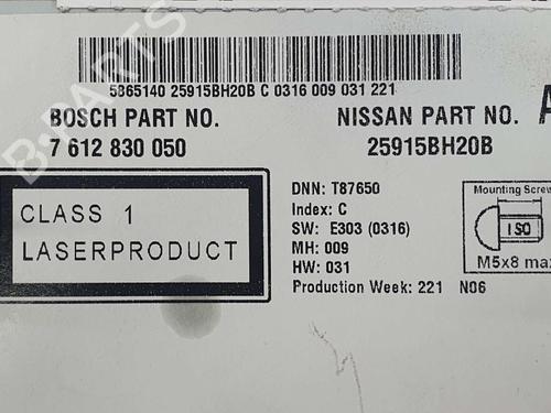 Electronic module NISSAN JUKE (F15) 1.6 | BP7197229M83 