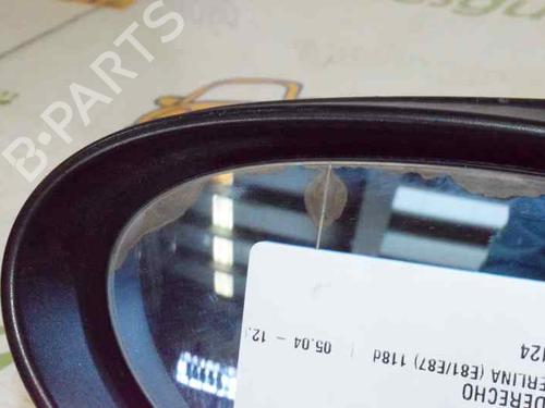 Right mirror BMW 1 (E87) 118 d | BP755489C27 