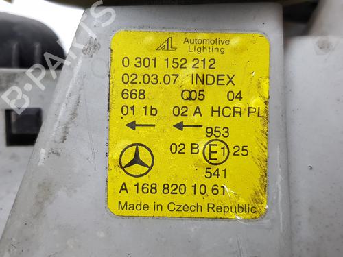 Right headlight MERCEDES-BENZ A-CLASS (W168) A 170 CDI (168.008) | BP20188039C29 
