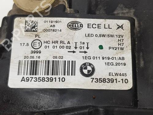 Left headlight BMW 1 (F20) 116 d | BP39505004C28 - Image 6
