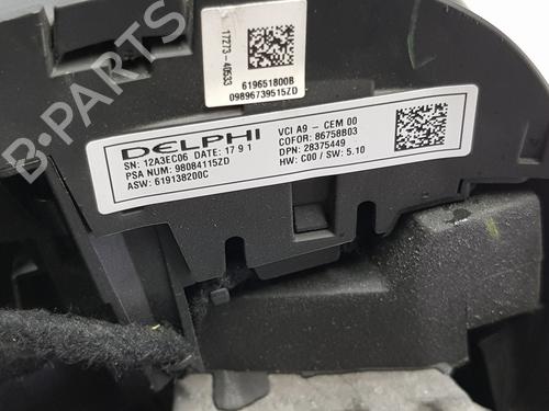 Steering wheel PEUGEOT 208 I (CA_, CC_) 1.6 HDi / BlueHDi 75 | BP20191818C49 