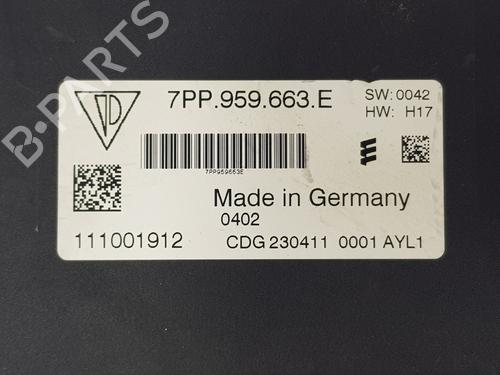 Elektronische module VW TOUAREG (7LA, 7L6, 7L7) 3.0 V6 TDI | BP20198850M83 