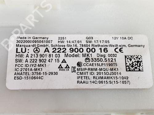 Elektronisk modul MERCEDES-BENZ GLC Coupe (C253) AMG 63 S 4-matic+ (253.389) | BP29541653M83 