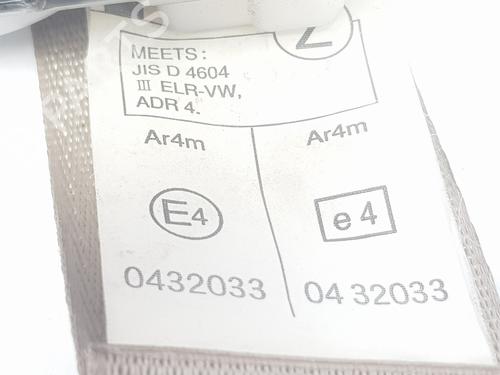 Rear left seatbelt TOYOTA LAND CRUISER PRADO (_J12_) 3.0 D-4D (KDJ120, KDJ125) | BP17640694I29 