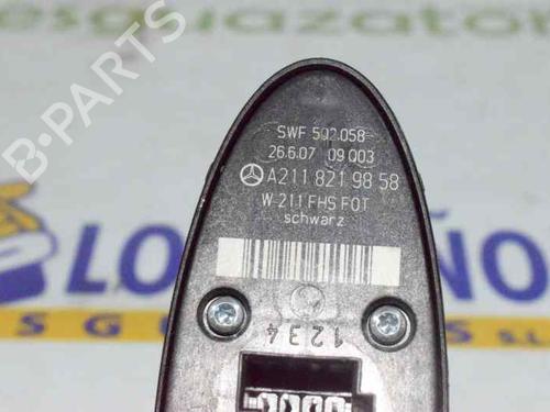 Left rear window switch MERCEDES-BENZ E-CLASS (W211) E 220 CDI (211.008) | BP1363581I29 