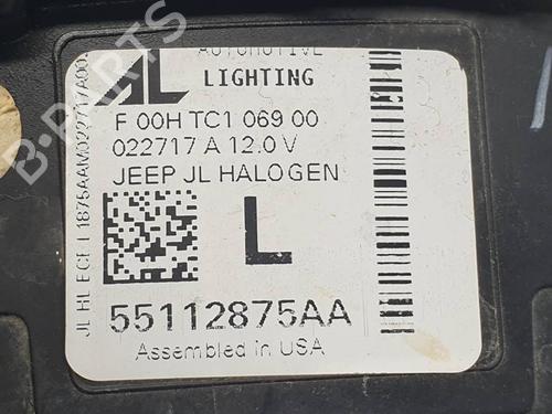 Left headlight JEEP WRANGLER III (JK) 2.8 CRD | BP39752589C28 - Image 2