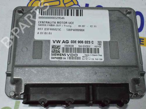 Used Engine control unit (ECU) SKODA FABIA II (542) 1.4 TDI (70 hp) 1543649