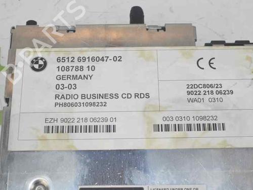 Radio BMW 3 Compact (E46) 320 td | BP1387734E6 