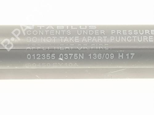 Tailgate lift support NISSAN QASHQAI / QASHQAI +2 I (J10, NJ10, JJ10E) 2.0 dCi All-wheel Drive | BP16895780C138 