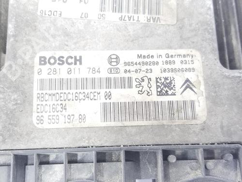 Engine control unit (ECU) PEUGEOT 206 Hatchback (2A/C) 1.4 HDi eco 70 | BP9517451M57 