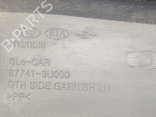 Rear left wheel arch trim KIA SPORTAGE III (SL) 1.7 CRDi | BP21327068C136 