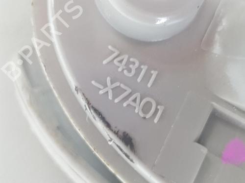 Right sun visor TOYOTA HILUX VIII Pickup (_N1_) 2.4 D 4WD (GUN125_, GUN125R) | BP18345575I2 