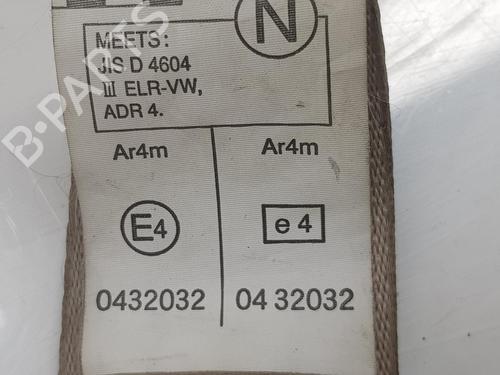 Rear right seatbelt TOYOTA LAND CRUISER PRADO (_J12_) 3.0 D-4D (KDJ120, KDJ125) | BP13417154I28 