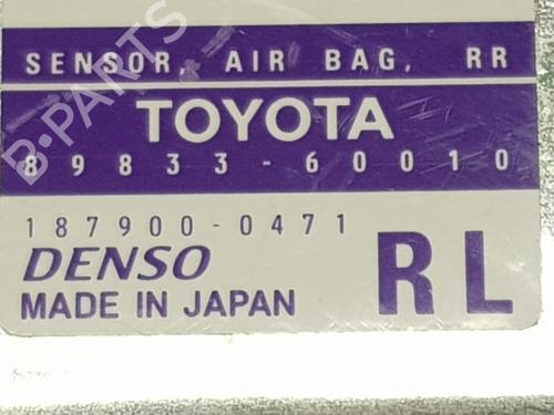 Electronic sensor TOYOTA LAND CRUISER PRADO (_J12_) 3.0 D-4D (KDJ120, KDJ125) | BP16027937M84 