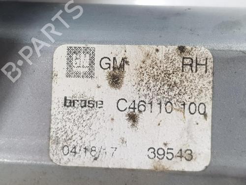Rear right window mechanism OPEL ASTRA K (B16) 1.6 CDTi (68) | BP17330831C25 
