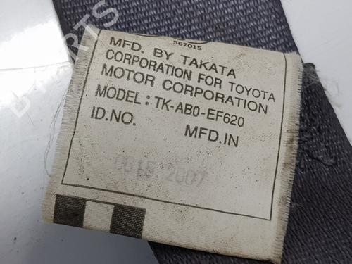 Rear left seatbelt TOYOTA LAND CRUISER PRADO (_J12_) 3.0 D-4D (KDJ120, KDJ125) | BP20199624I29 