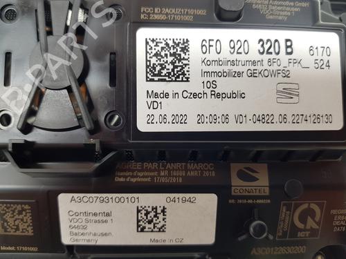Instrument cluster SEAT IBIZA V (KJ1, KJG) 1.0 TSI | BP13254946C47 