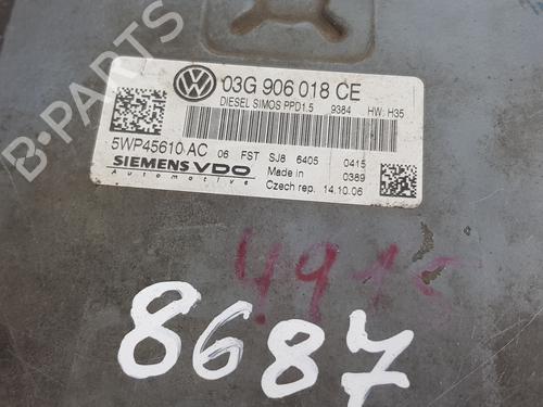 Engine control unit (ECU) VW PASSAT B6 (3C2)  | BP27640795M57 