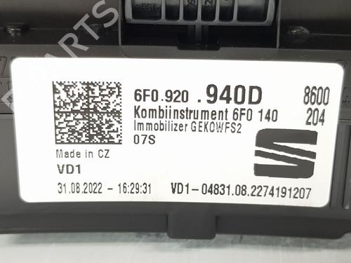 Instrument cluster SEAT IBIZA IV SC (6J1, 6P5) 1.0 TSI | BP13298022C47 