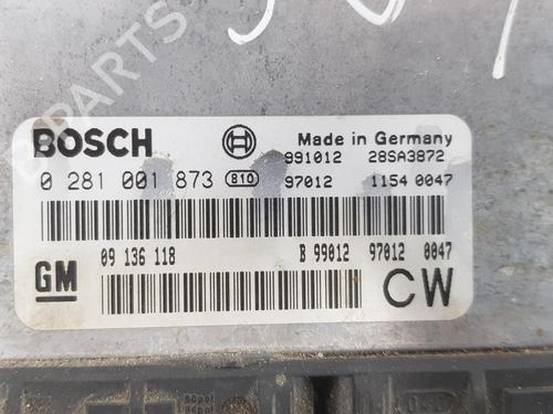 Engine control unit (ECU) OPEL VECTRA B (J96) 2.0 DTI 16V (F19) | BP10719629M57 