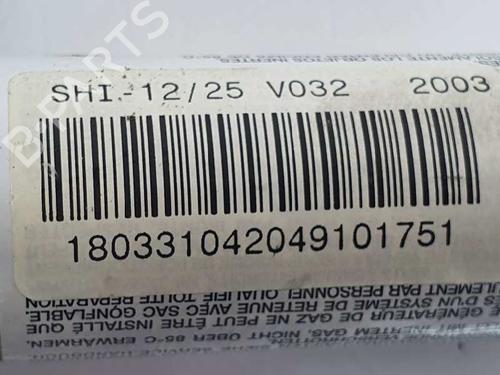 Left curtain airbag BMW X5 (E53) 3.0 d | BP7550073C11 