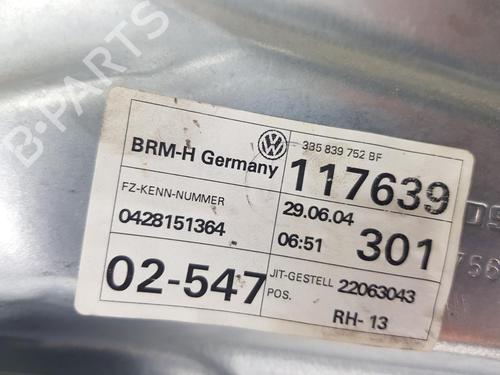 Rear right window mechanism VW PASSAT B5.5 (3B3) 1.9 TDI | BP13553058C25 