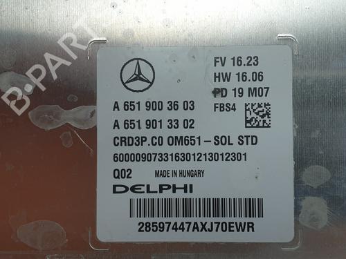 Engine control unit (ECU) MERCEDES-BENZ SPRINTER 5-t Van (B907)  | BP29436329M57 
