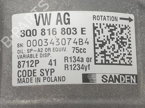 AC compressor VW CRAFTER Van (SY_, SX_)  | BP31299342M34 