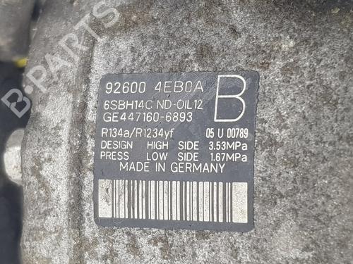 AC compressor NISSAN QASHQAI II (J11, J11_) | BP31043940M34