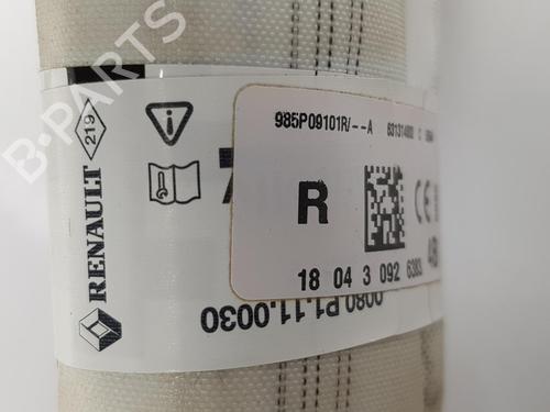 Høyre gardin kollisjonspute RENAULT MEGANE IV Hatchback (B9A/M/N_) 1.5 dCi 90 (B9A1) | BP9543209C12 