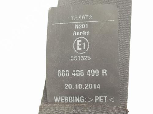 Rear right seatbelt RENAULT CAPTUR I (J5_, H5_) 1.5 dCi 90 (J5N4, J5M5, J5MW, J5M6, J5AL, J5AJ) | BP29953683I28