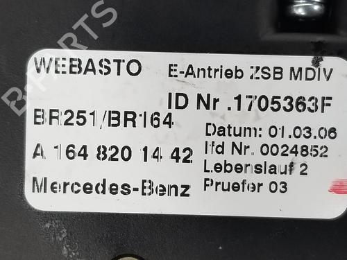 Sunroof engine MERCEDES-BENZ M-CLASS (W164) ML 320 CDI 4-matic (164.122) | BP8495443M60 