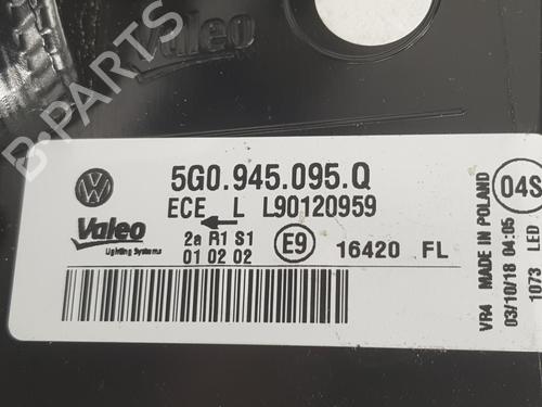 Left taillight VW GOLF VII (5G1, BQ1, BE1, BE2) 2.0 TDI | BP11128780C34 