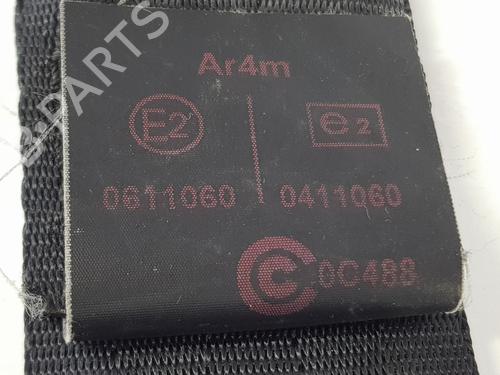 Rear right seatbelt PEUGEOT 208 I (CA_, CC_) 1.6 HDi | BP29331808I28 