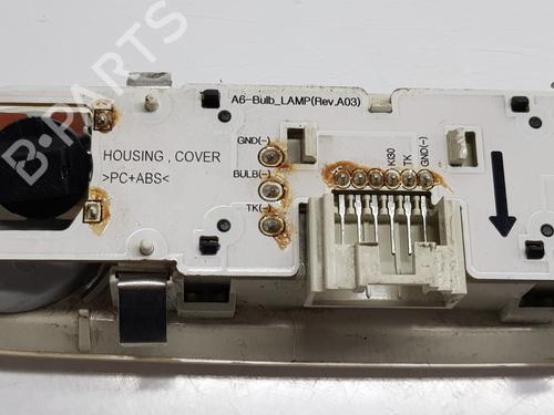 Interior roof light AUDI A7 Sportback (4GA, 4GF) 3.0 TDI quattro | BP25443453I8 