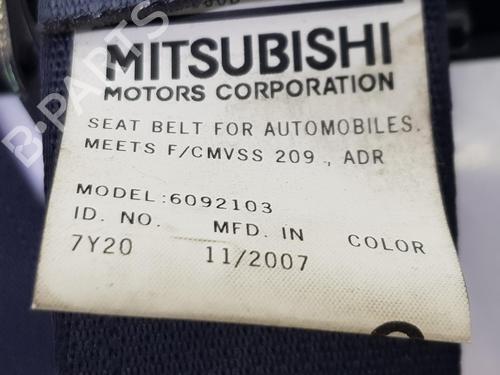 Rear left seatbelt CITROËN C-CROSSER (VU_, VV_) 2.2 HDi | BP9225366I29 