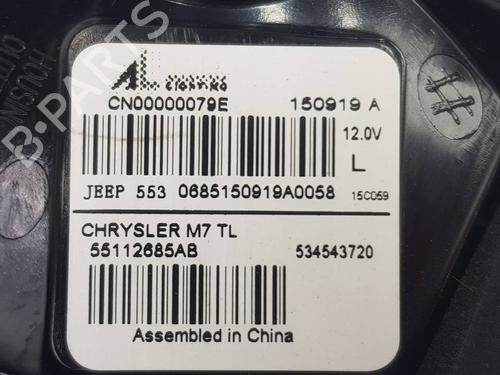 Left tailgate light JEEP COMPASS (MP, M6, MV, M7) 1.6 CRD | BP39726426C79 - Image 6