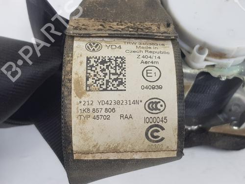 Rear right seatbelt VW SCIROCCO III (137, 138) 1.4 TSI | BP8229732I28 