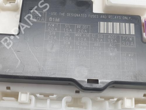 Fuse box SUZUKI SX4 S-Cross (JY) 1.4 T (AKK414) | BP22554322E1 
