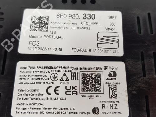 Instrument cluster SEAT IBIZA V (KJ1, KJG)  | BP28278865C47 