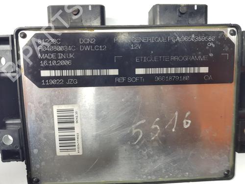 Engine control unit (ECU) CITROËN BERLINGO / BERLINGO FIRST MPV (MF_, GJK_, GFK_) 1.9 D (MFWJZ) | BP11284036M57 